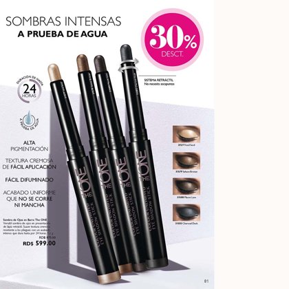 675 RD$ SOMBRAS A PRUEBA DE AGUA. COD. 31582.