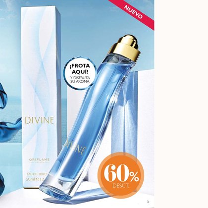 3'269 RD$ DIVINE Cód. 11355 cautivador y sensual aroma. 50ml.