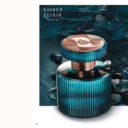 4'145 RD$ AMBER ELIXIR CRISTAL COD. 33044 aroma oriental floral 50ml.
